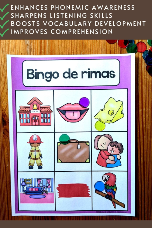 juegos de palabras que riman para niños