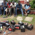  Police Parade Suspected Car Battery Thieves In Calabar [photos]