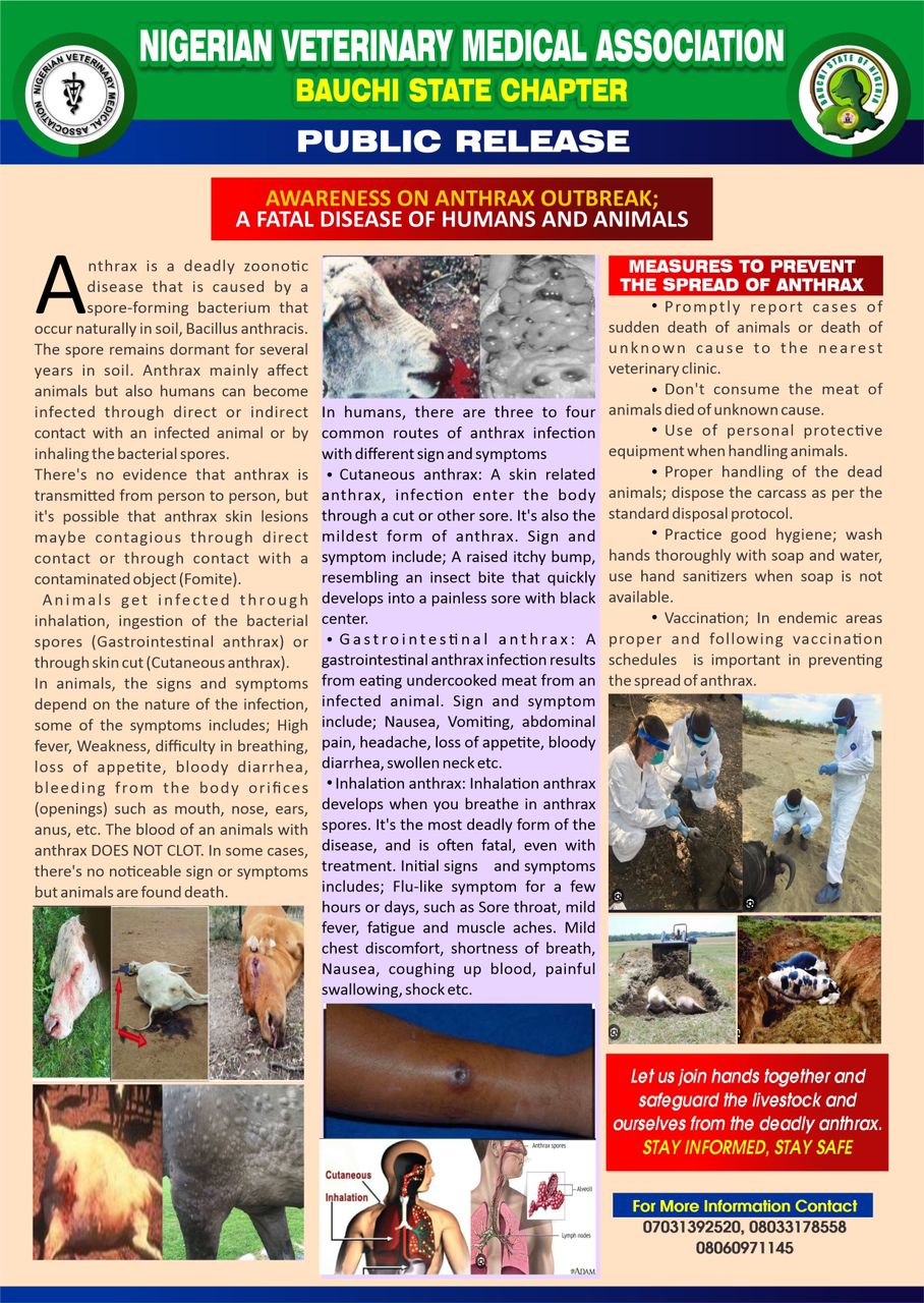 Awareness on Anthrax Outbreak: A Fatal Disease of Humans And Animal