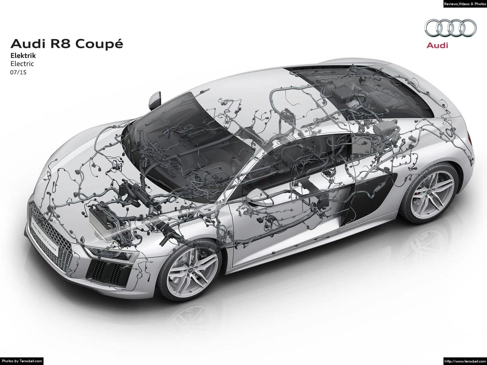 Hình ảnh xe ô tô Audi R8 V10 2016 & nội ngoại thất