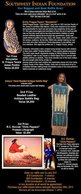 Southwest Indian Foundation's Biggest Raffle Ever!