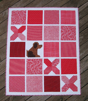 Tic Tac Woof! by Canuck Quilter Designs