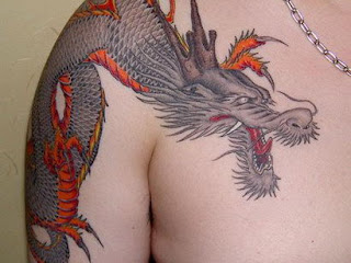 Japanese Dragon Tattoo Designs Shoulder