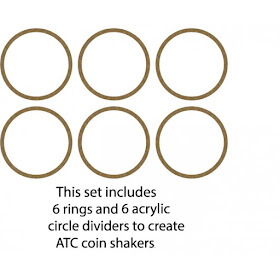 Artist Trading Coin- Coin Rings for Shakers