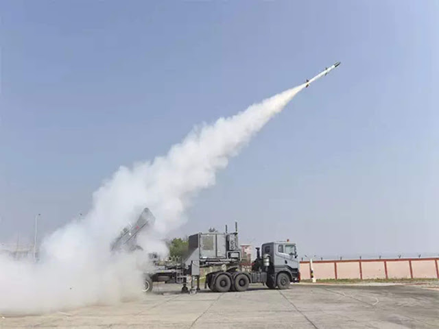 ஆகாஷ் ஏவுகணை அமைப்பின் சோதனை வெற்றி / Test success of Akash missile system