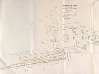 Architecture Plan of Bab Al Bahrain from 1945