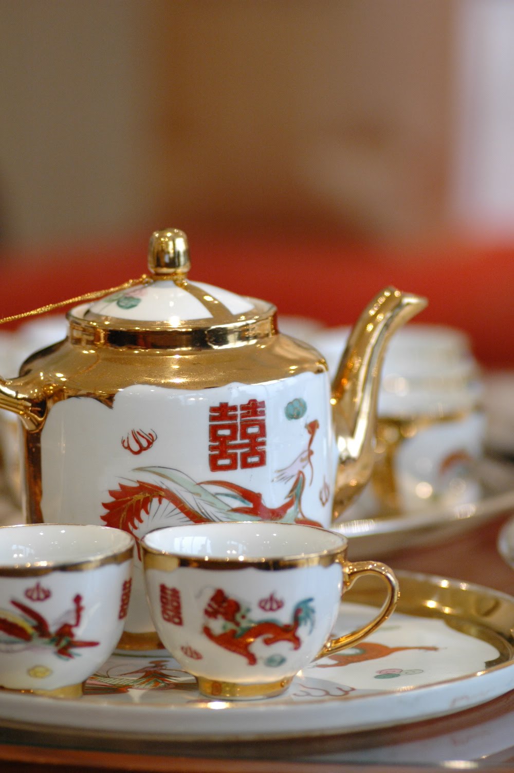 Wei Jien & Sue Lynn's Wedding: Wedding Tea Set