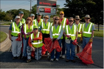 State Highway Administration in Midst of Roadside Litter Cleanup Program