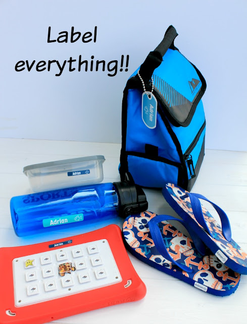 Label all items your child takes to camp! #ICCampMabel #IC #ad