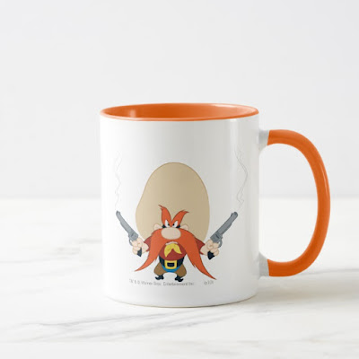 Yosemite Sam Back Off - Funny Cartoon Coffee Mug