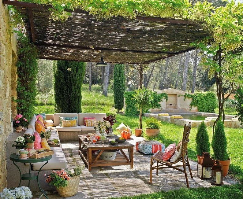 Chic & Deco - Porche Con La Alberca Al FonDo