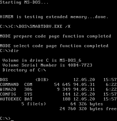 Sistema Operacional MS-DOS