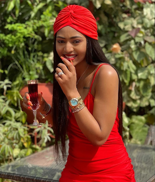 Lady In Red! Regina Daniels Slays In All Red As She Drops New Week Motivation