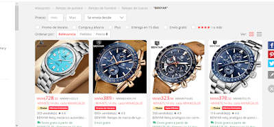 reloj de cuarzo