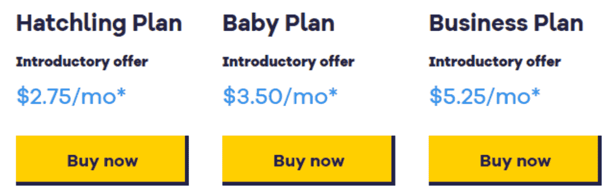 HostGator Shared Web Hosting Plans & Pricing