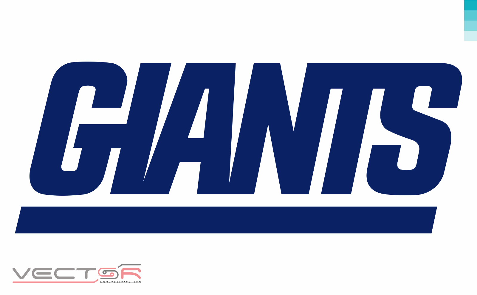 New York Giants Wordmark (1976-present) - Download Vector File SVG (Scalable Vector Graphics)