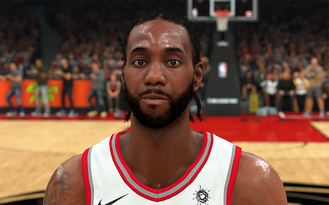 NBA 2K19 Kawhi Leonard Cyberface