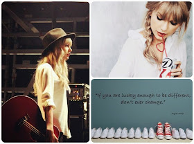 Taylor Swift - If you are lucky enough to be different, don't ever change
