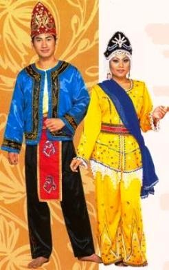 Art Culture Sabah Malaysian Borneo Costumes