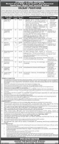 Latest Jobs Opportunities Social Welfare, Special Education & Women Empowerment KPK-May-2022