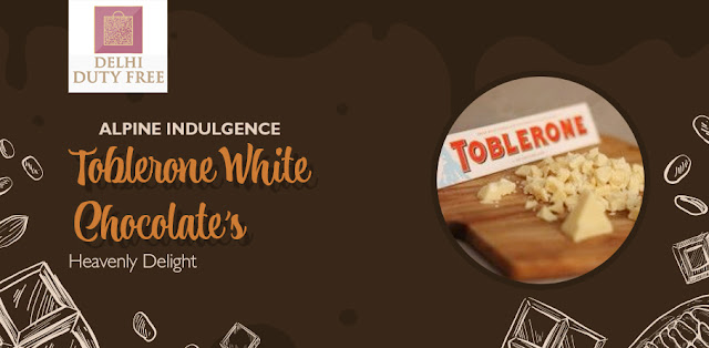 Alpine Indulgence: Toblerone White Chocolate's Heavenly Delight
