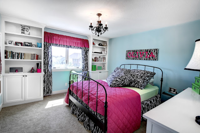 Girls Zebra Bedroom Ideas