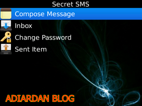 Hidden SMS Messenger v.1.0 For Blackberry