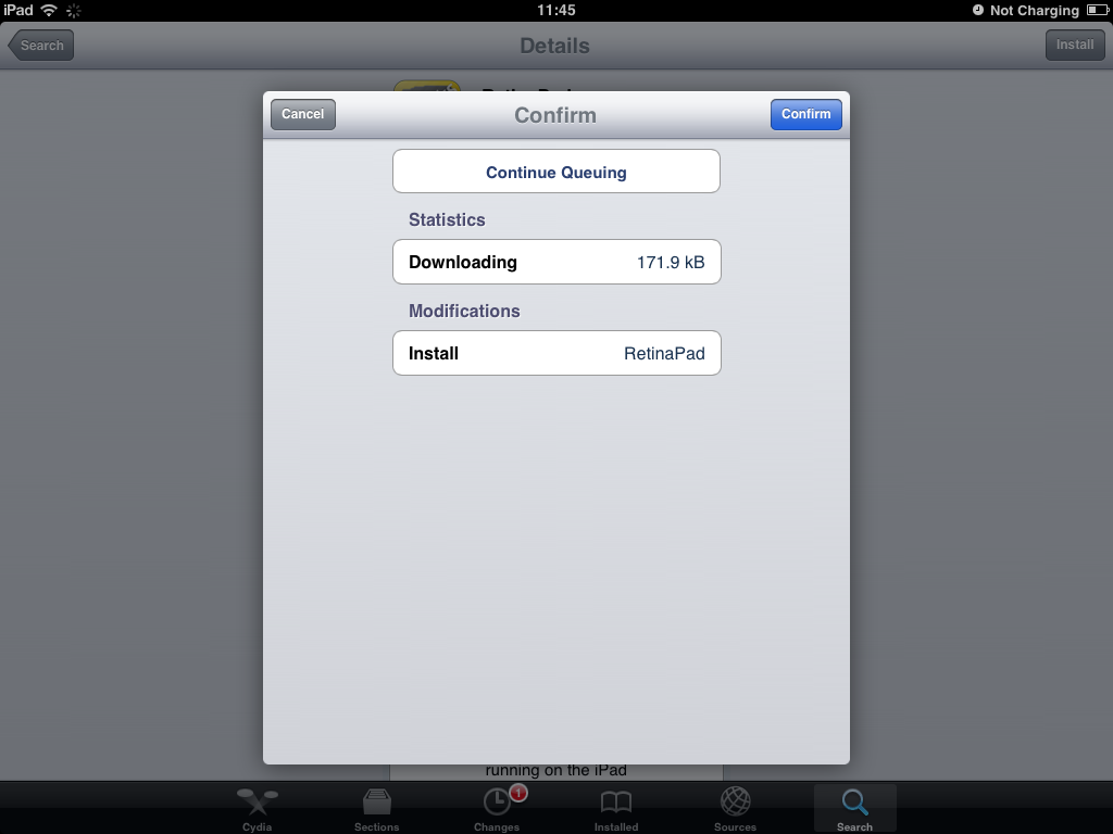 THE KUCHI: [Review] RetinaPad 1.3.5 for iOS 6.1 Cydia Tweak ...