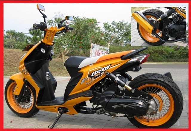 MOTORCYCLE GALLERY: Modification Honda beat - Honda BeaT 