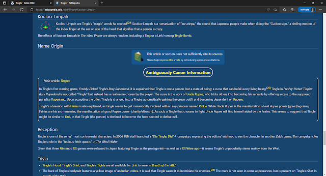 Zeldapedia Zelda Wiki Tingle desktop page kooloo-limpah