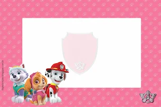 Paw Patrol, Sky: Free Printable Candy Bar Labels. 