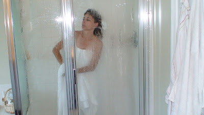 woman in shower picture