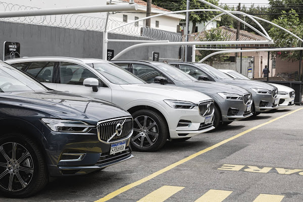 Volvo emprestará gratuitamente carros híbridos no Brasil
