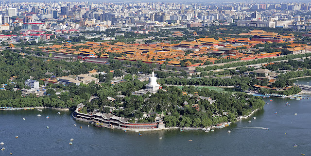 Forbidden City in Air Photo