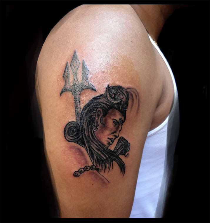 Shiva Tattoo Designs For Men Lord shiva mantra tattoo