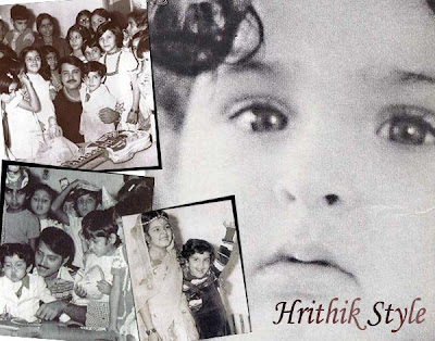 Hrithik roshan childhood,Hrithik style