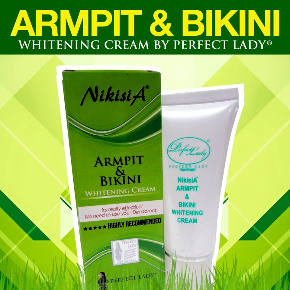 PERFECT LADY : NIKISIA ARMPIT & BIKINI WHITENING CREAM 