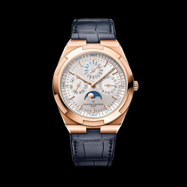 Réplique Montre Vacheron Constantin Overseas Calendrier Perpétuel Ultra-Thin Or Rose