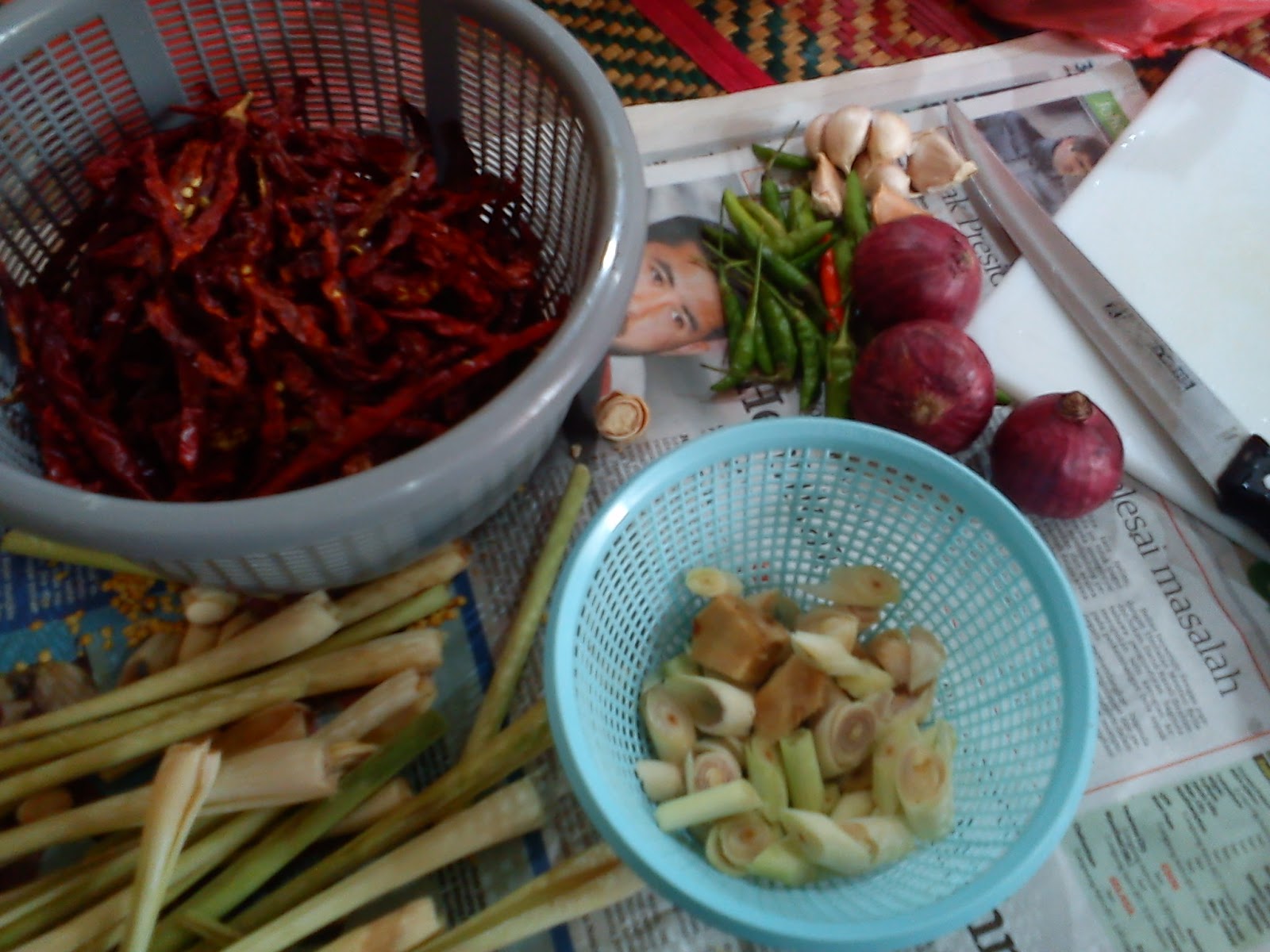 EqinHomecooking: RENDANG DAGING DAN PARU TOK WAN BIB