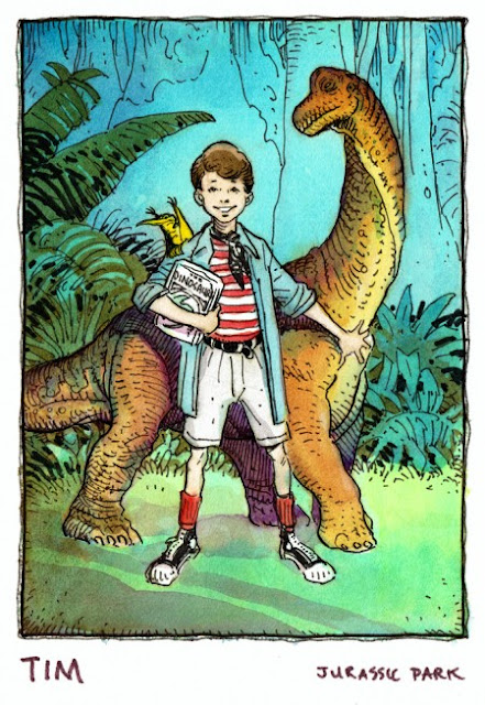 jurassic park cartoon