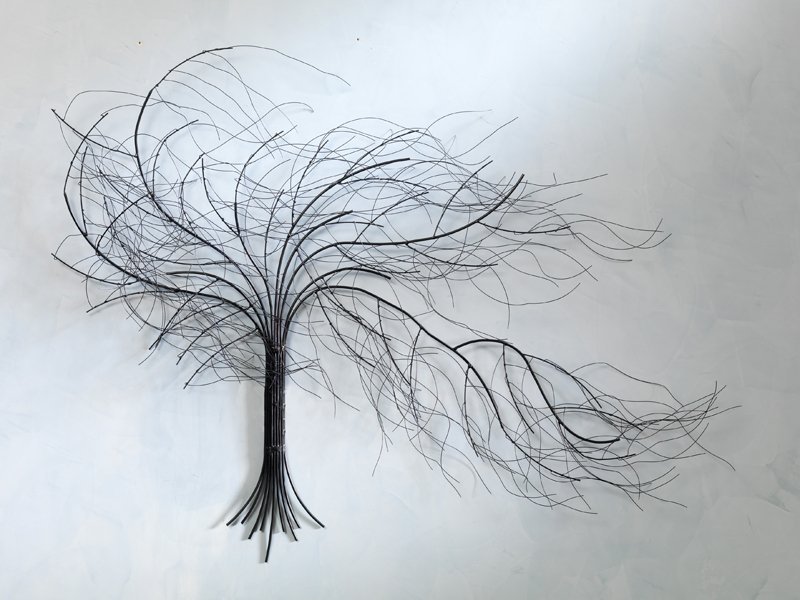 exterior wall decor ideas Metal Tree Wall Art | 800 x 600