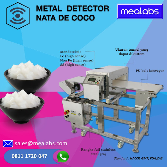 metal detector nata de coco