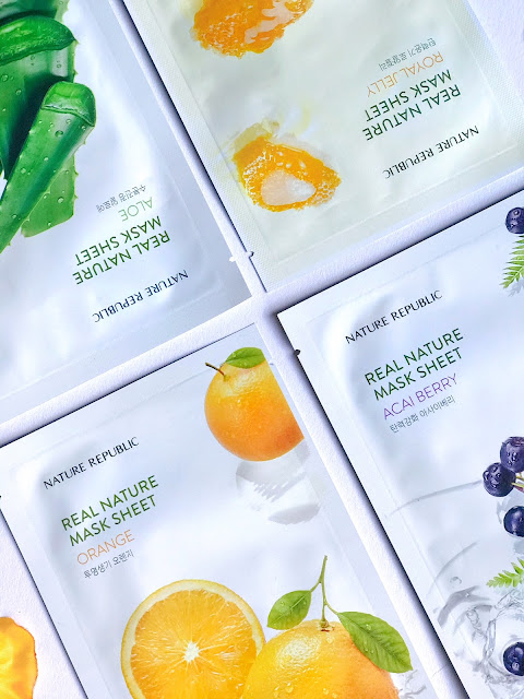 Nature Republic Real Nature Sheet Masks