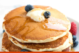 Easy Fluffy Pancakes from Scratch #Recipes #Food #Pancakes With Video