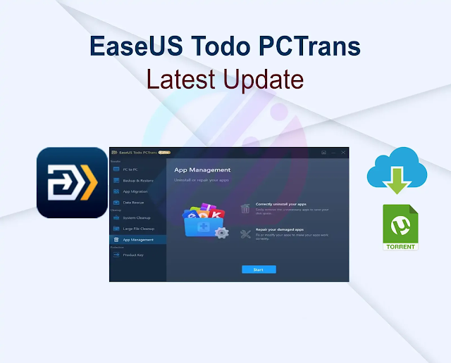 EaseUS Todo PCTrans v13.9 + Activator Latest Update