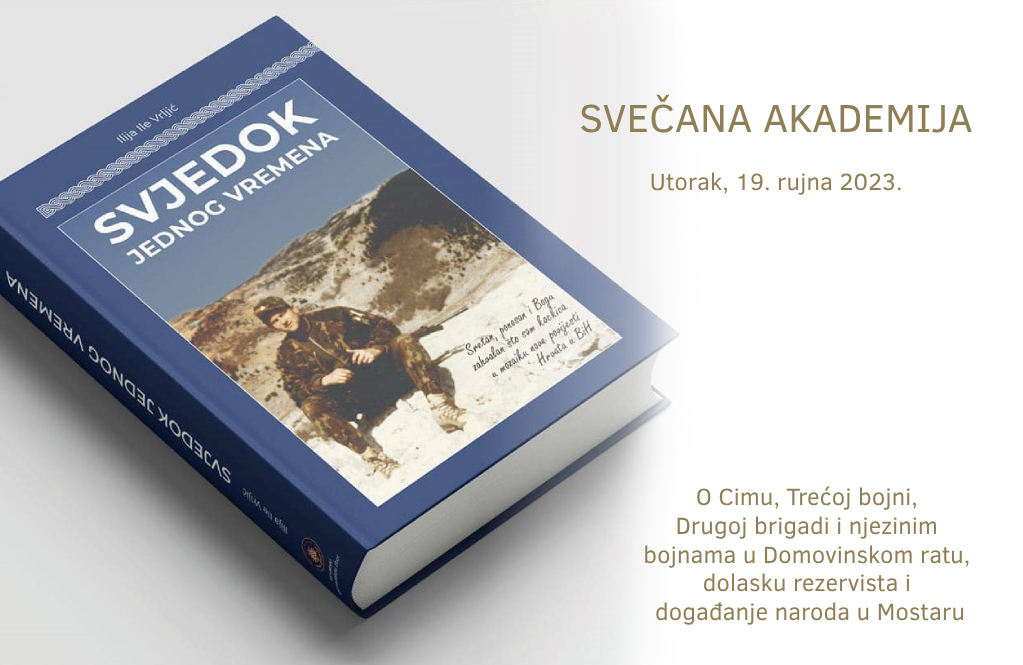 Svečana akademija i promocije knjige "Svjedok jednog vremena", autora Ilije Ile Vrljića ~ Goranci online