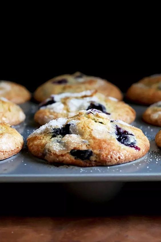 These muffins are a clone of "The Famous Jordan Marsh Blueberry Muffins" — which were indeed famous up until the mid-1990s, when Jordan's, one of Boston's two iconic department stores (Filene's being the other) was absorbed by Macy's and effectively disappeared.