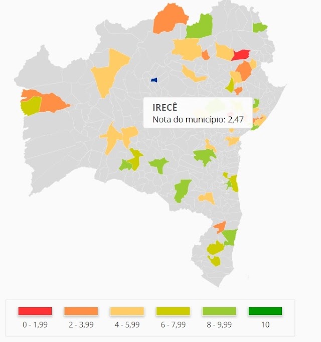 Site coloca Irecê como uma das piores cidades em transparência. 