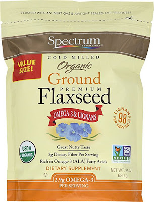 Best Spectrum Essentials Organic Ground Flaxseed, 24 Ounce
