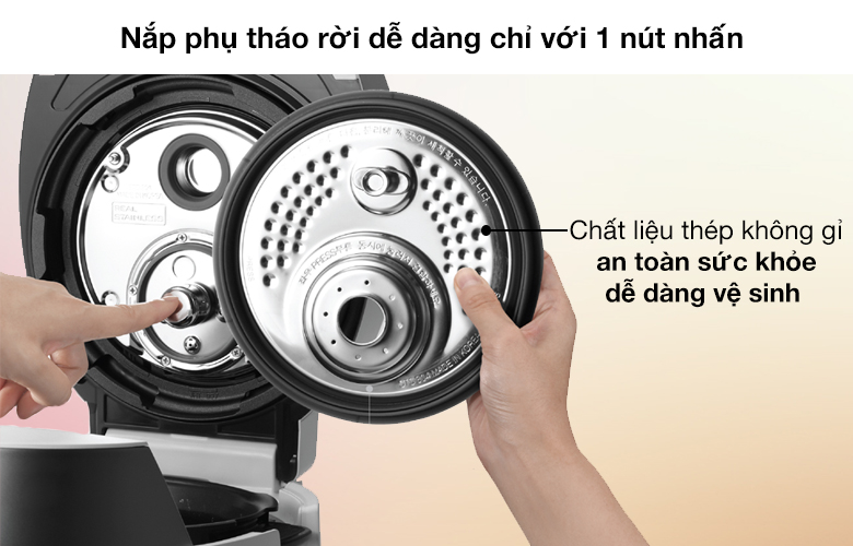 Nồi cơm áp suất cao tần Cuckoo 1.08 lít WHSIVNCV Nồi cơm áp suất cao tần Cuckoo 1.08 lít WHSIVNCV